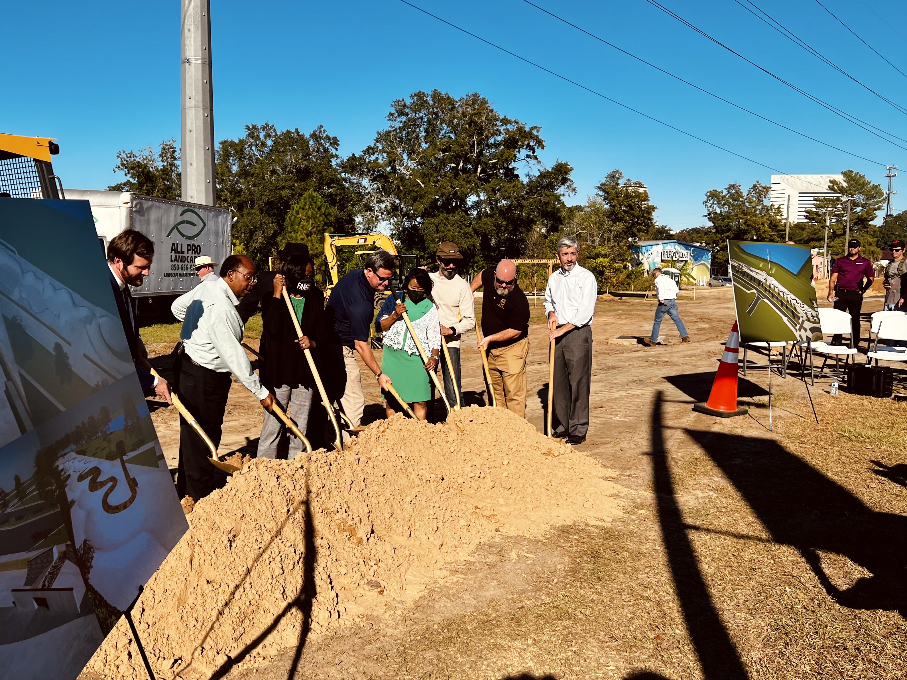Breaking ground on the FAMU Way Skateable Art Park
